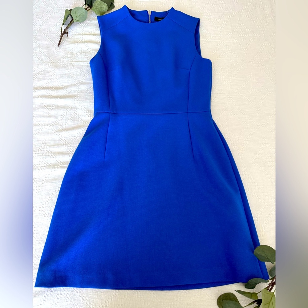 French Connection Royal Blue Sleeveless Cocktail Dress